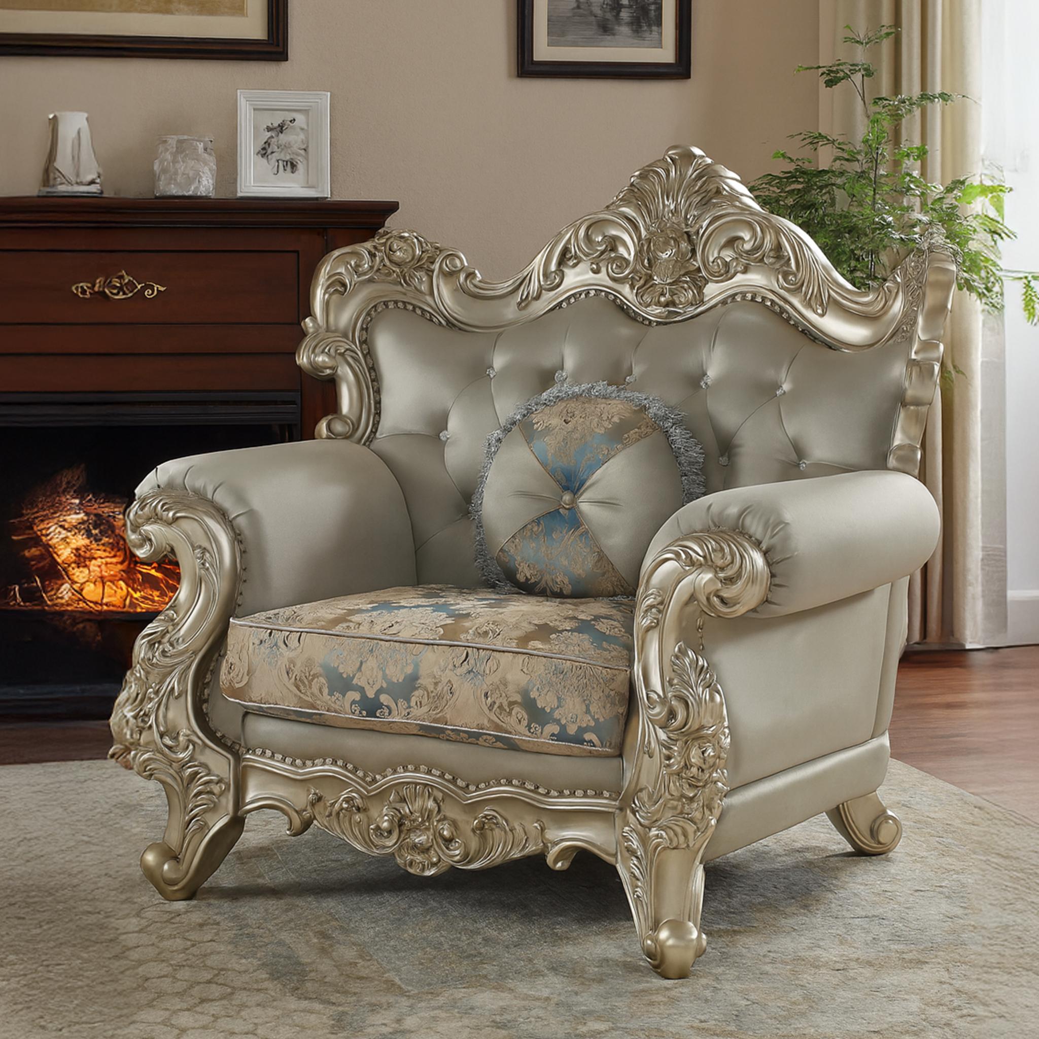 ISABELLA ROYALE™ – CLASSIC EUROPEAN LIVING ROOM SET – L1425