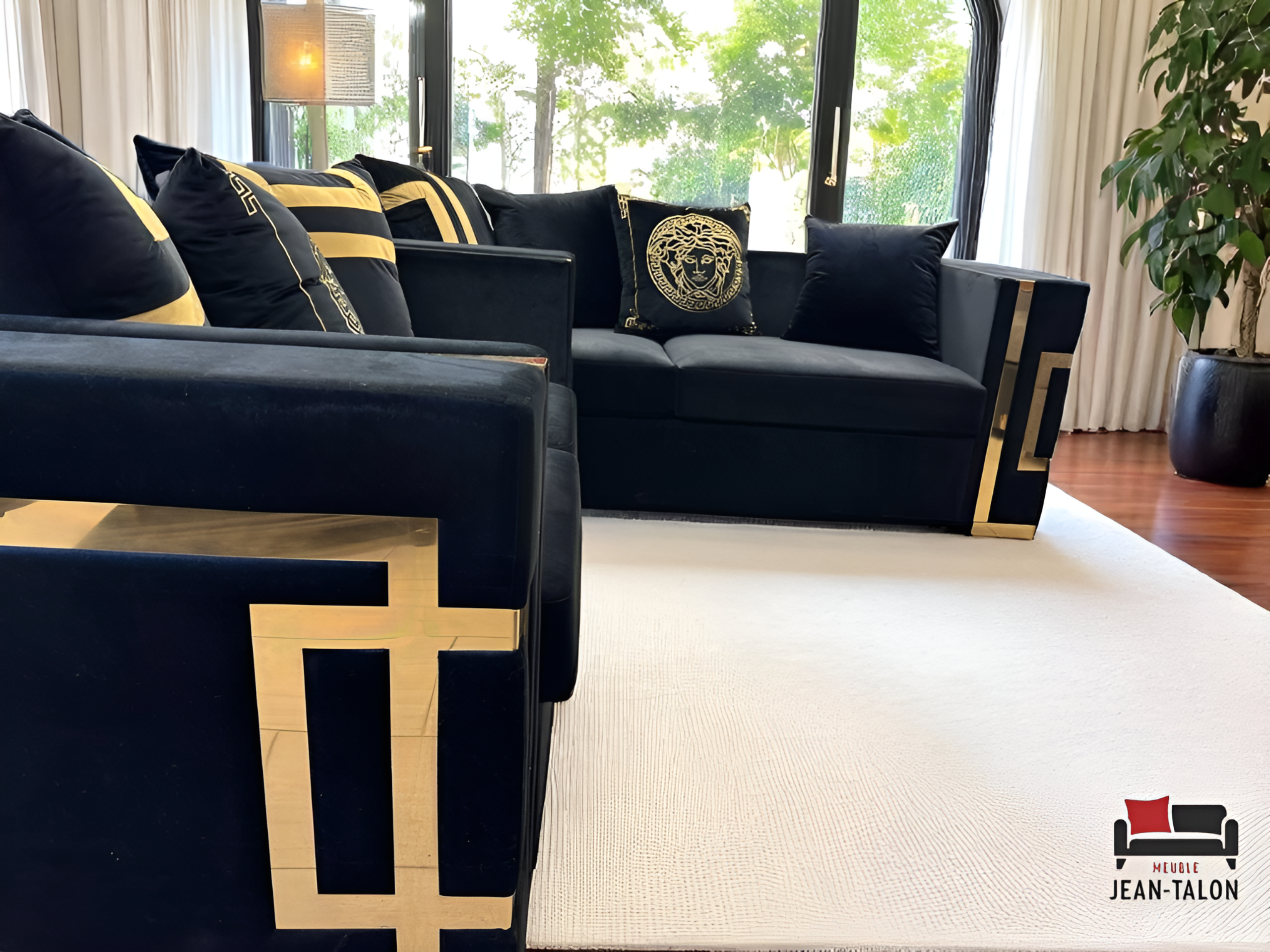 VERSACE ÉCLAT™ SECTIONAL ENSEMBLE – 6202