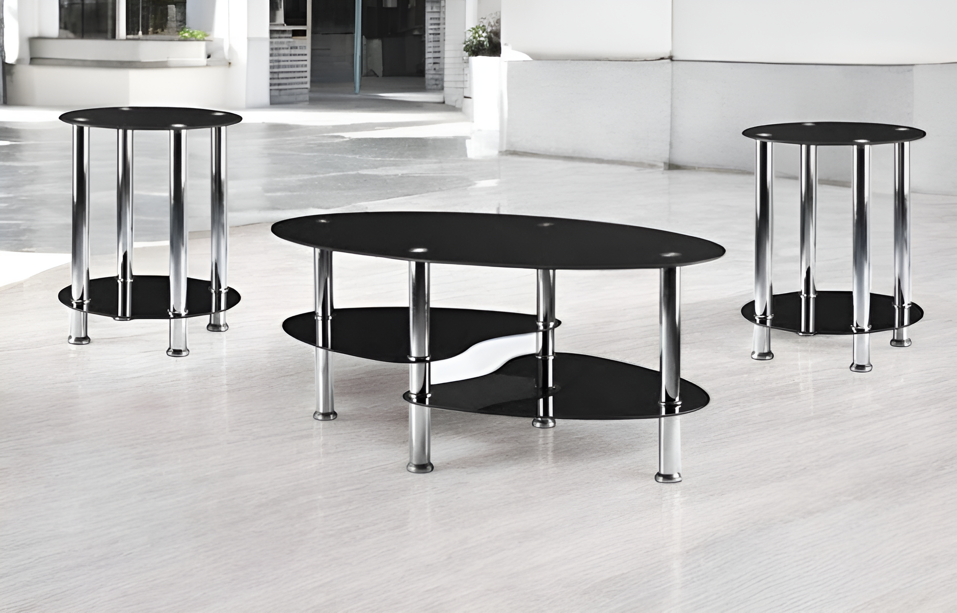 Ensemble de 3 tables basses – IF-2600