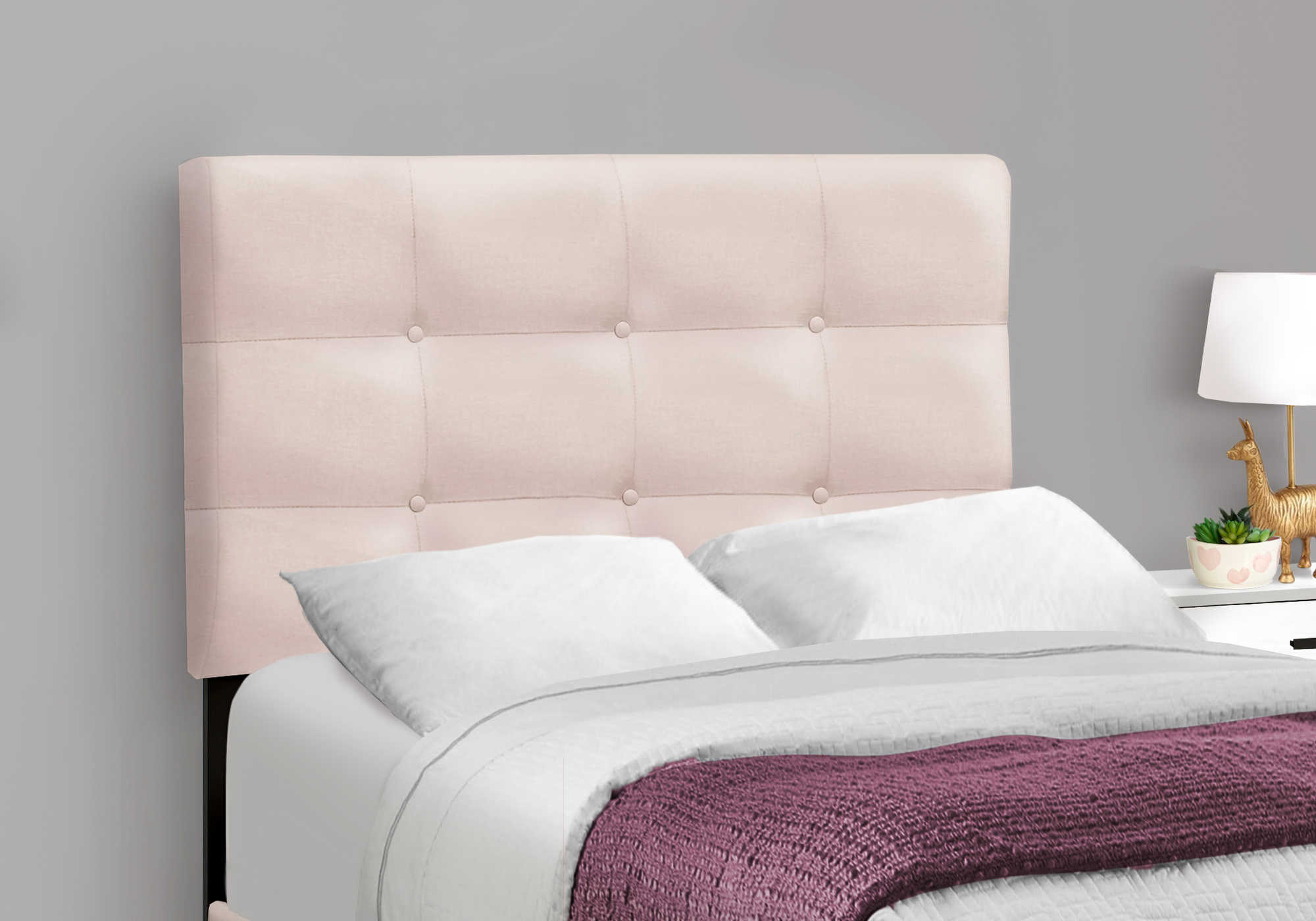 ASTON VELVET™ – UPHOLSTERED SINGLE BED – I-5918T