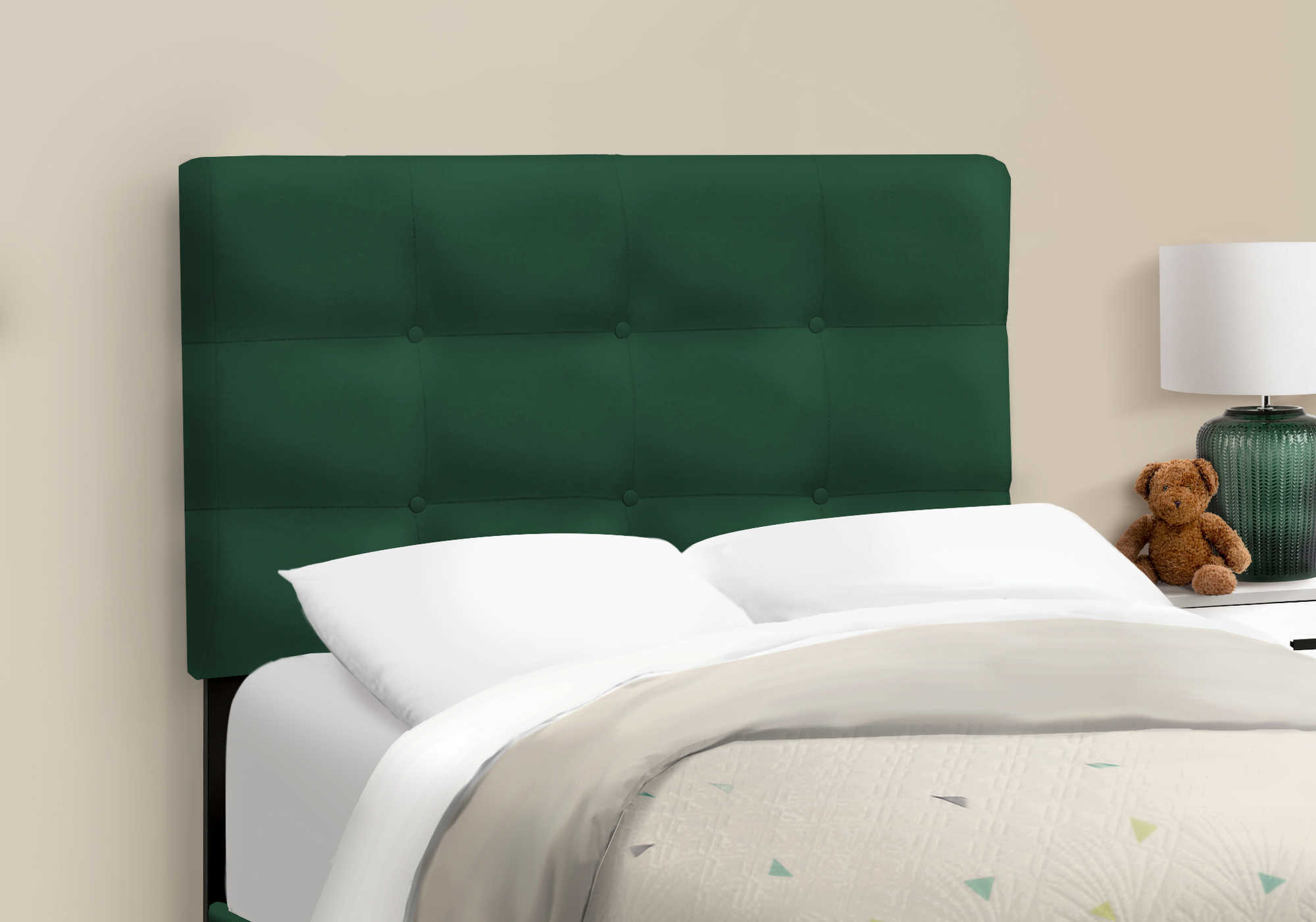 ASTON VELVET™ – UPHOLSTERED SINGLE BED – I-5918T