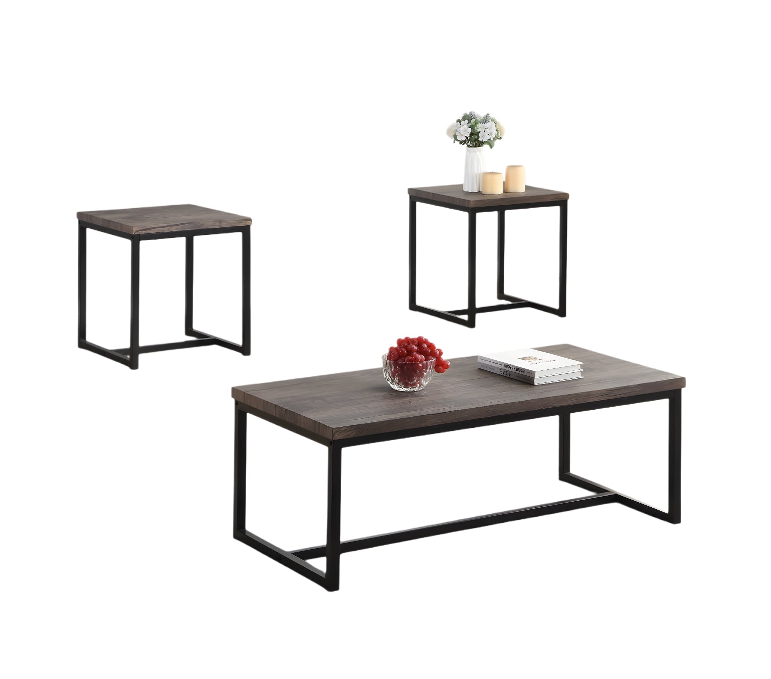 Ensemble de 3 tables basses – IF-3230