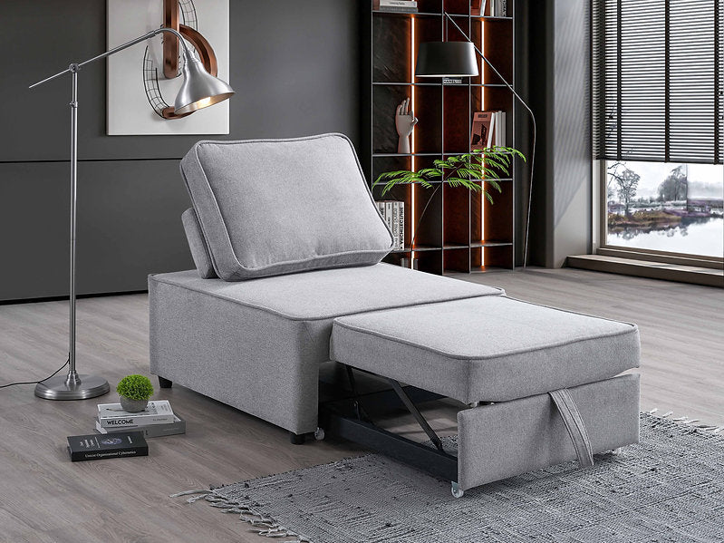 NOVA LOUNGER™ – GREY SLEEPER CHAIR – IF-9015