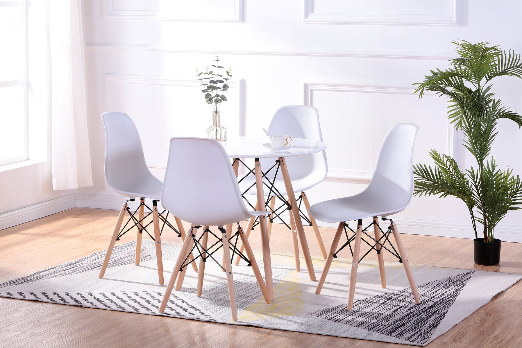 Modern Eiffel Round Dining Set – Model T-1405