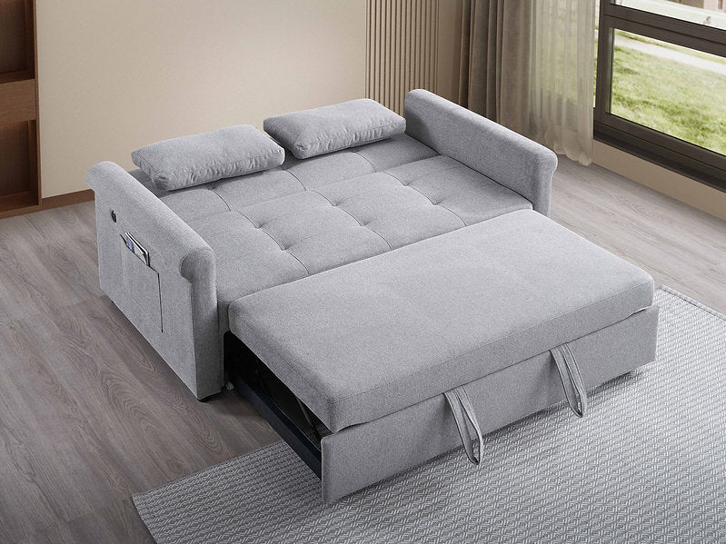 CLOUD HAVEN™ – LIGHT GREY SOFA BED – IF-9045