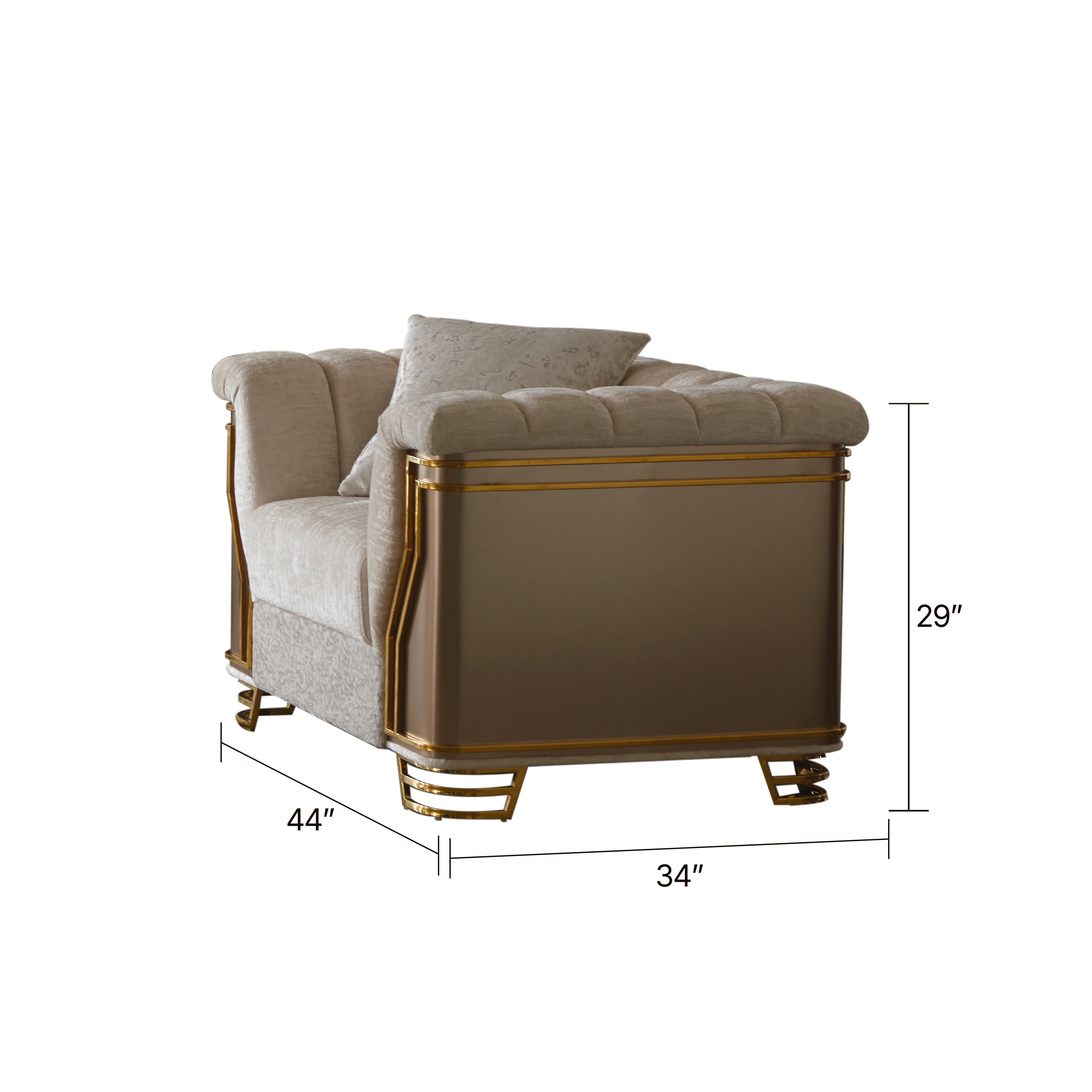 CHATEAU™ – MODERN ELEGANT SOFA SET – L8625