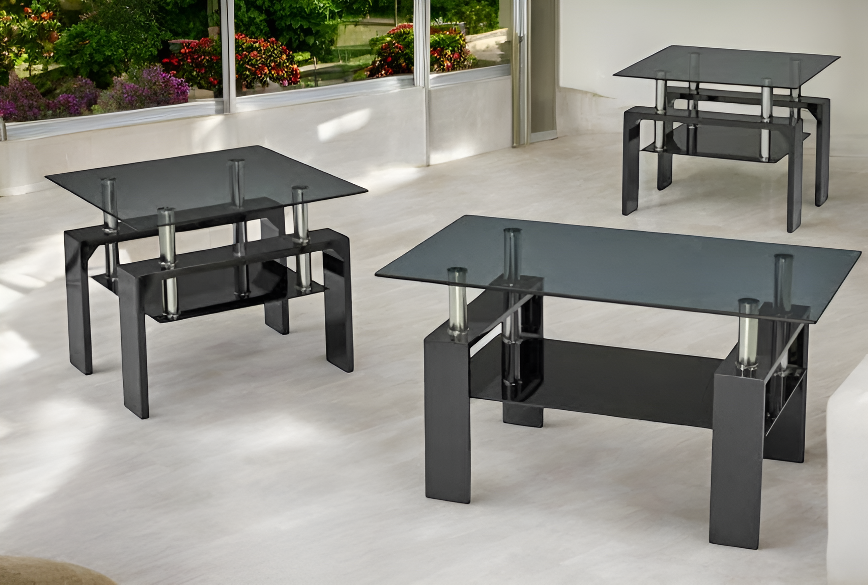 Ensemble de 3 tables basses – IF-2013
