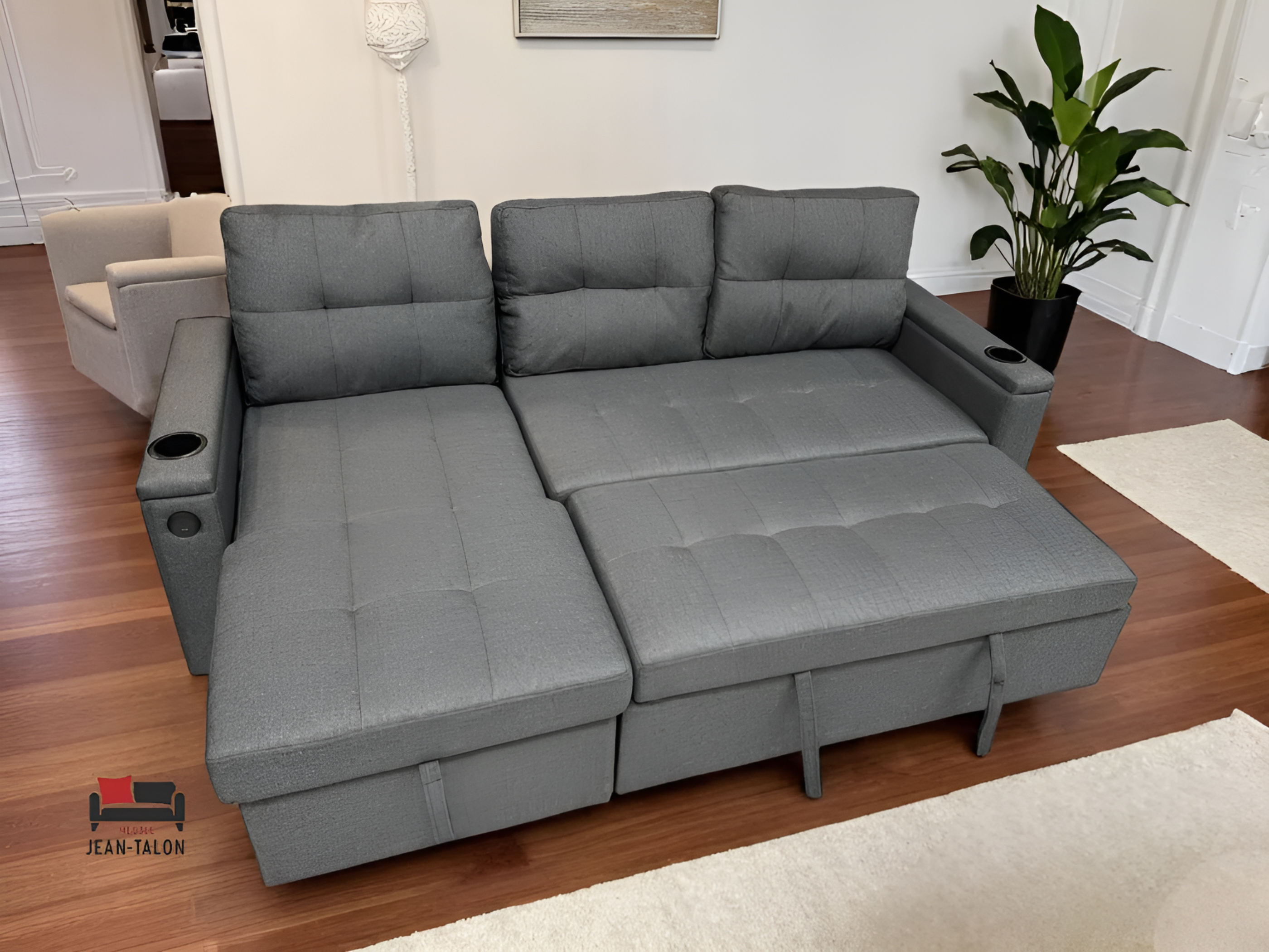 FlexiDream™ Modular Fabric Sofa Bed – 6142
