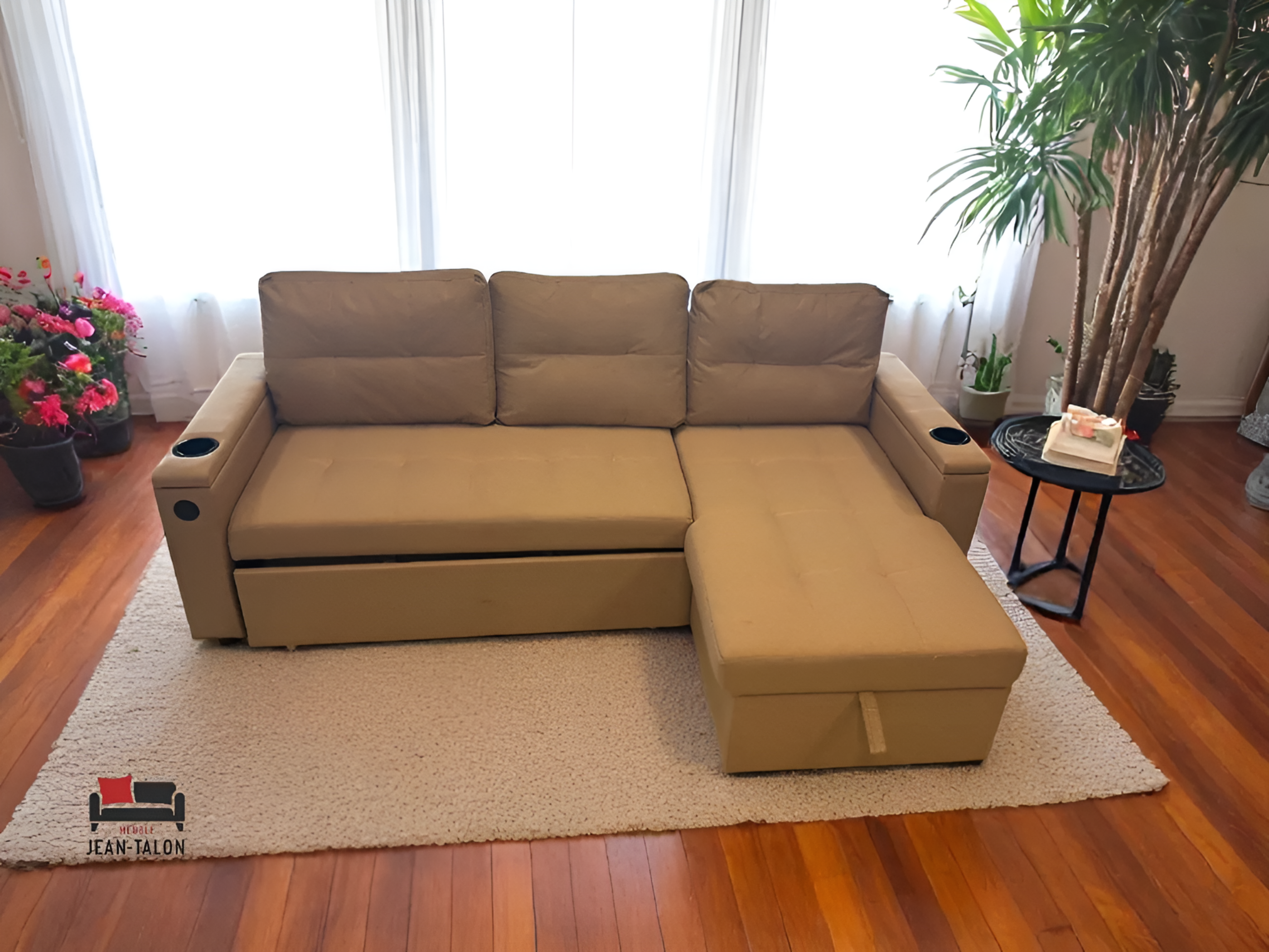 FlexiDream™ Modular Fabric Sofa Bed – 6142