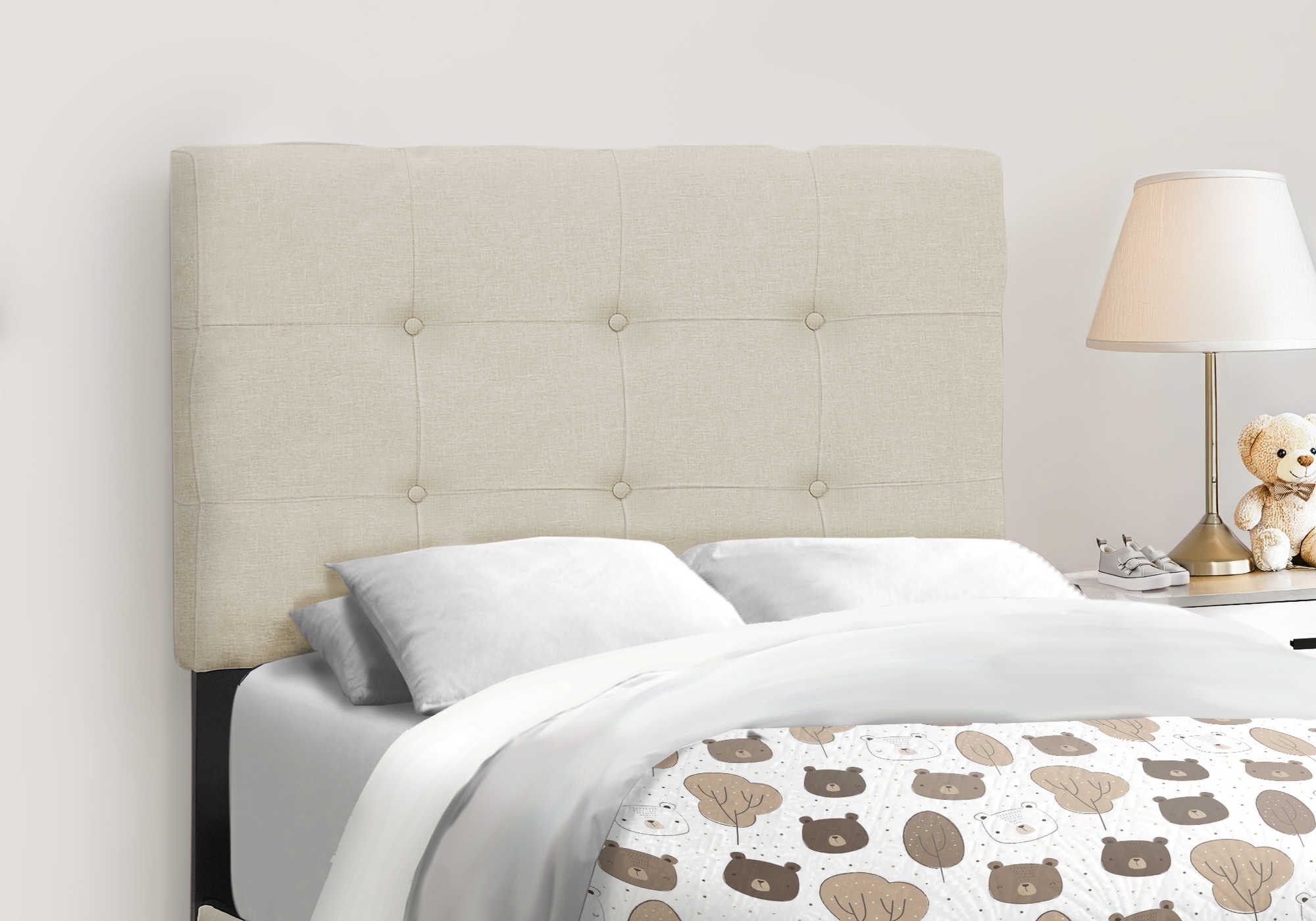 ASTON LINEN™ – UPHOLSTERED SINGLE BED – I-5920T