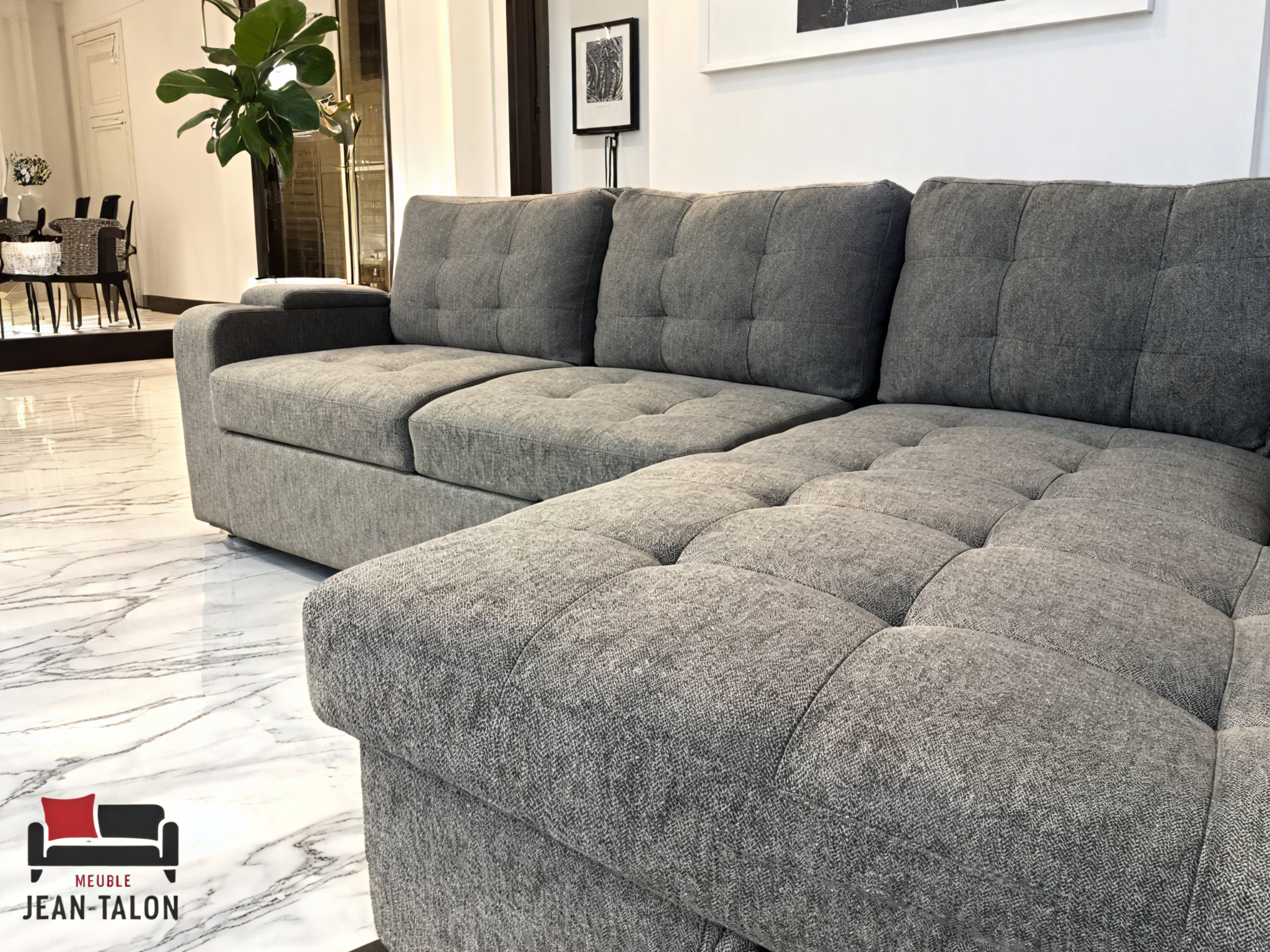 UrbanFold™ Fabric Sofa Bed – 6231