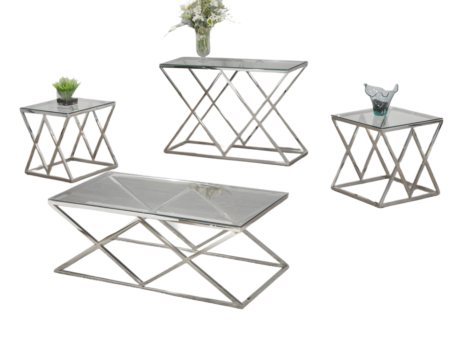 Ensemble de 3 tables basses – IF-2352