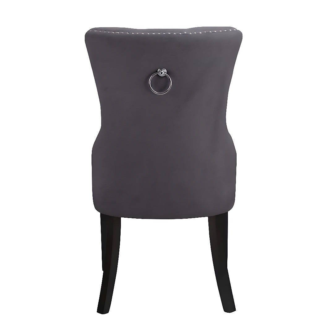 Chaise de salle à manger en velours – C-1220