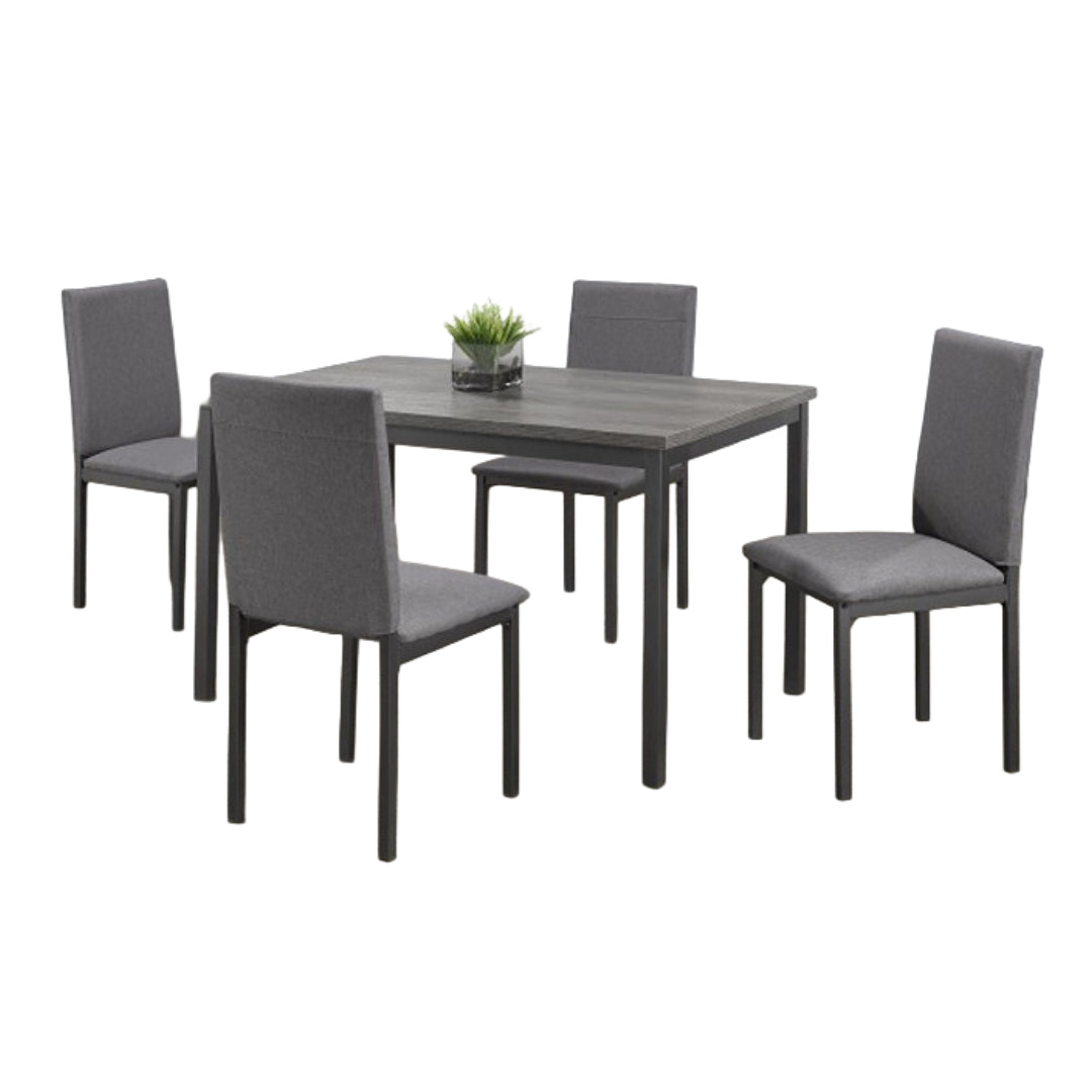 Contemporary Grey Dining Set – Model IF-1526