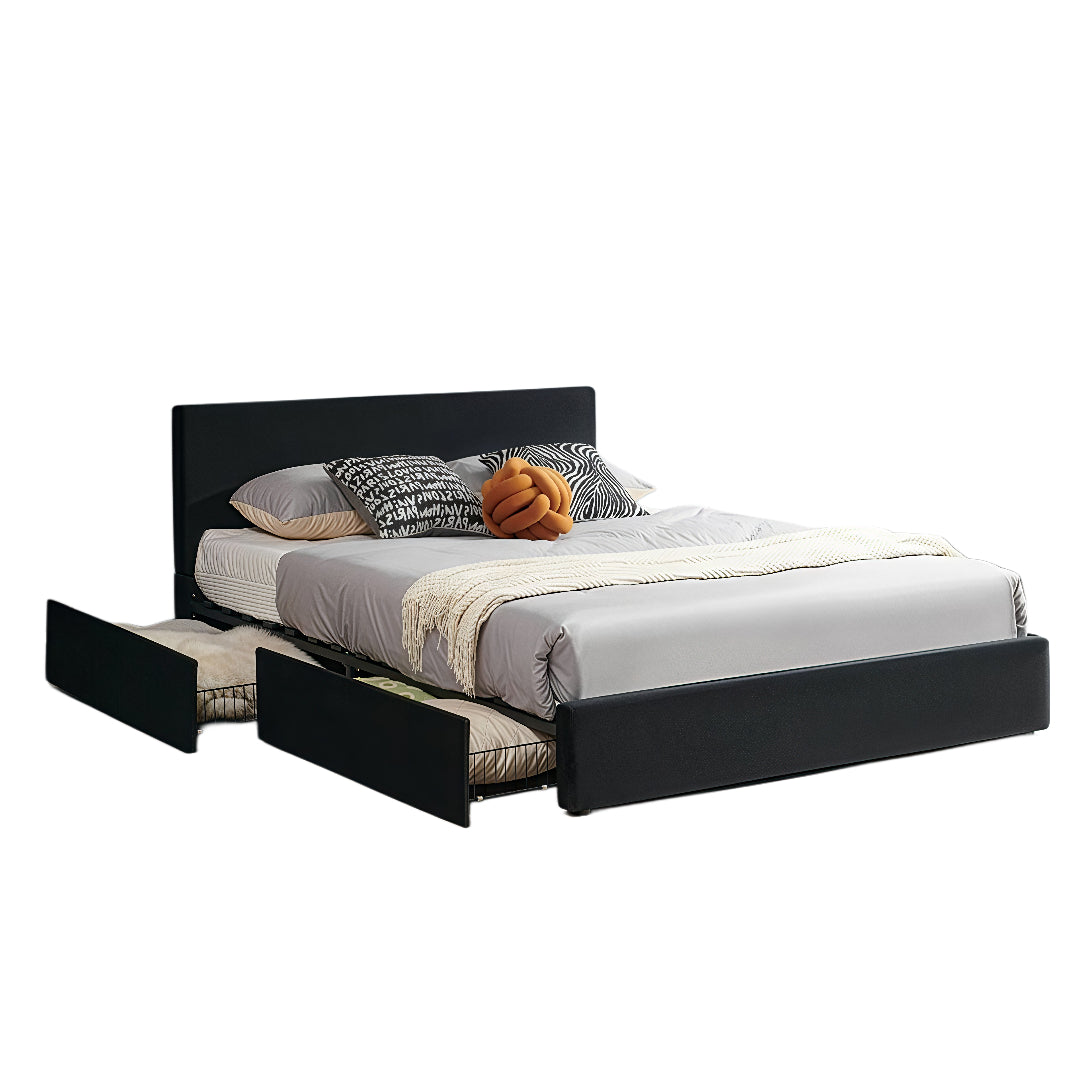 CALIX CORE™ – VELVET STORAGE PLATFORM BED – T2128