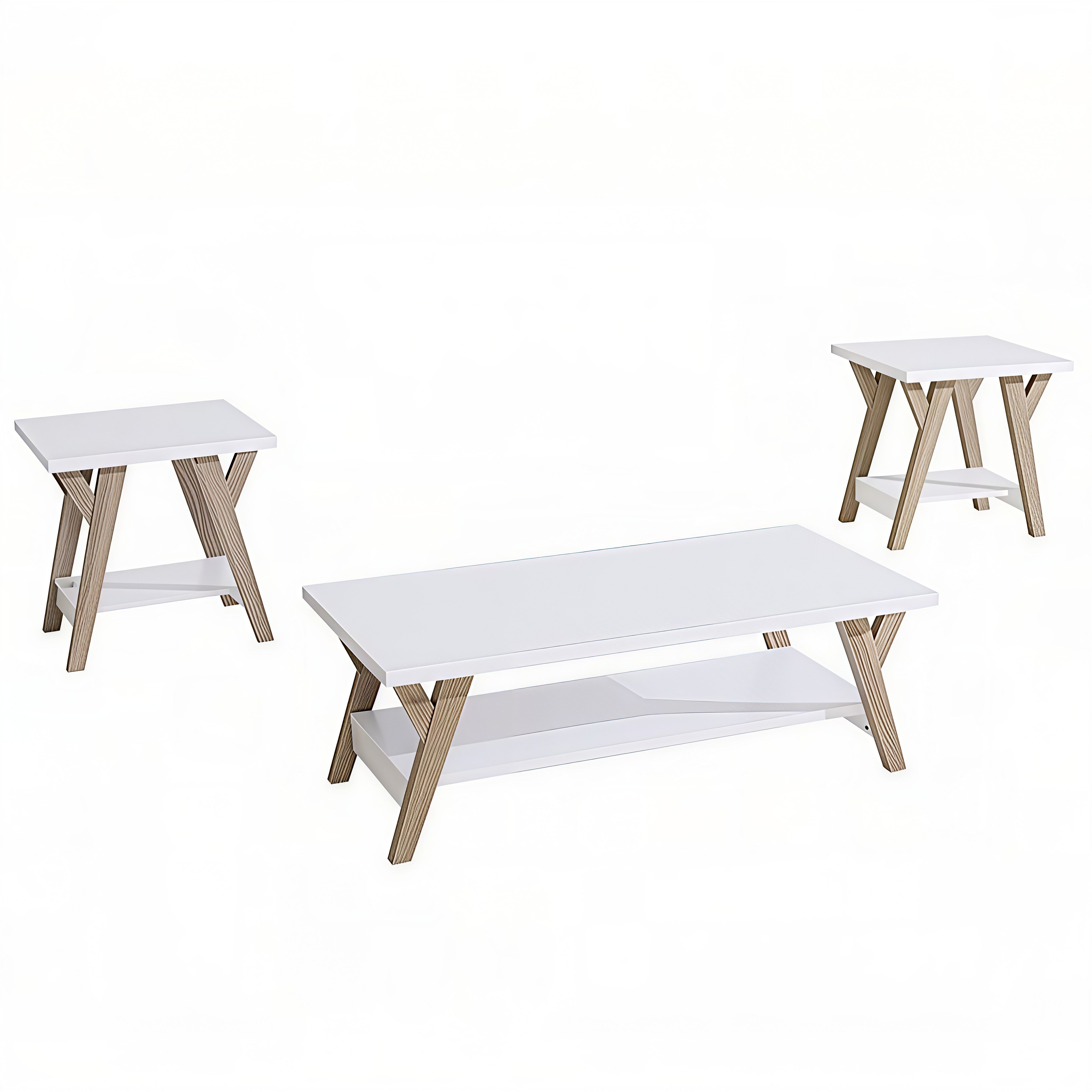 NORDIVA LIVING™ – 3PC COFFEE TABLE SET – IF-3506