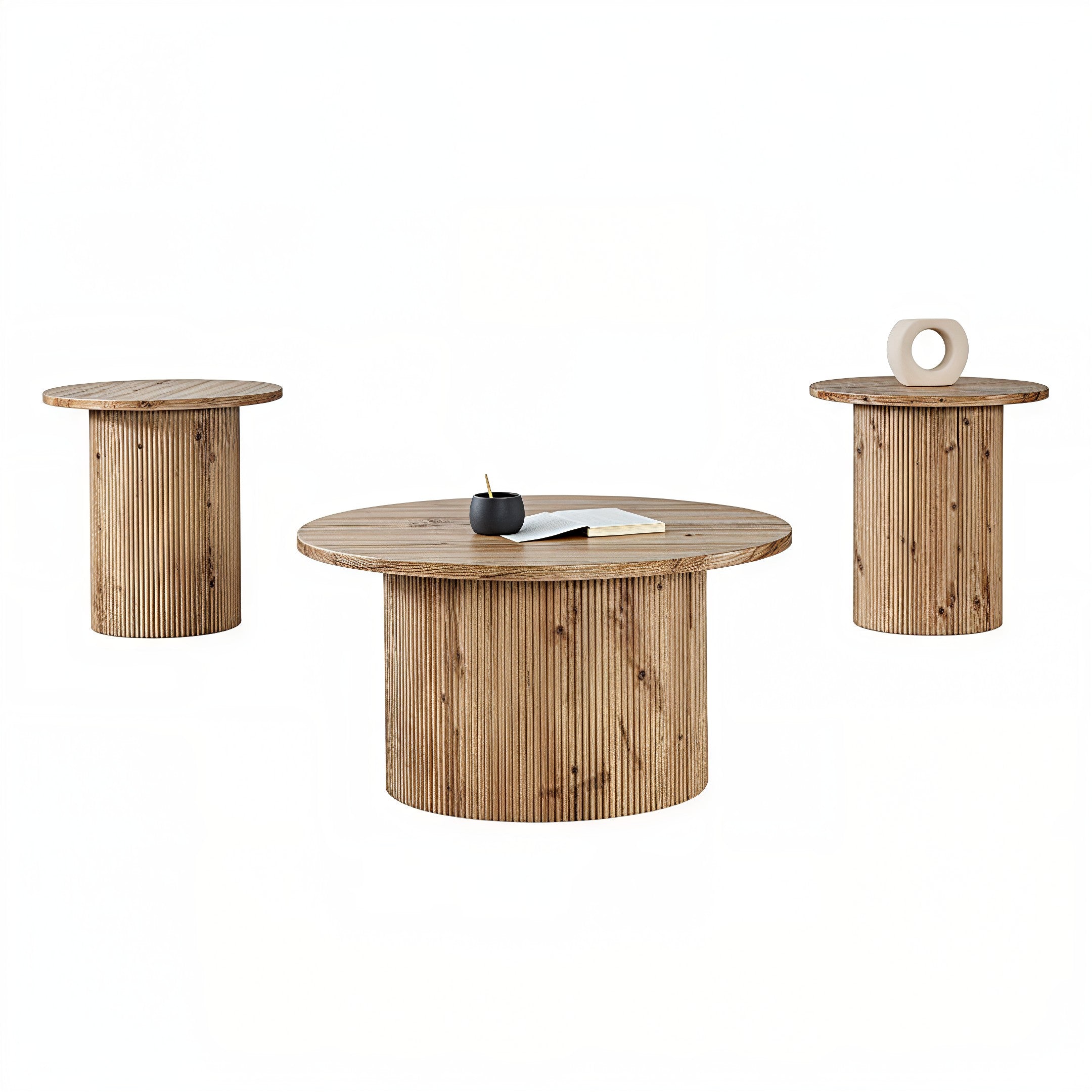 FLUVIA COLUMN™ – 3PC COFFEE TABLE SET – IF-2661