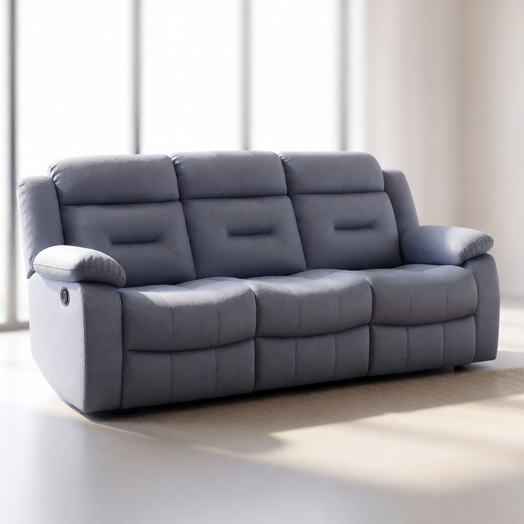 AURORA GRIS™ – FABRIC RECLINER SOFA SET