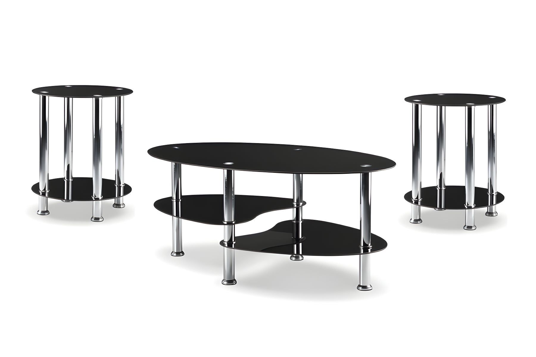 Ensemble de 3 tables basses – IF-2600