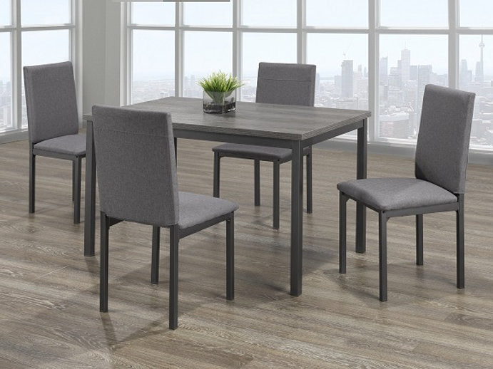 Contemporary Grey Dining Set – Model IF-1526