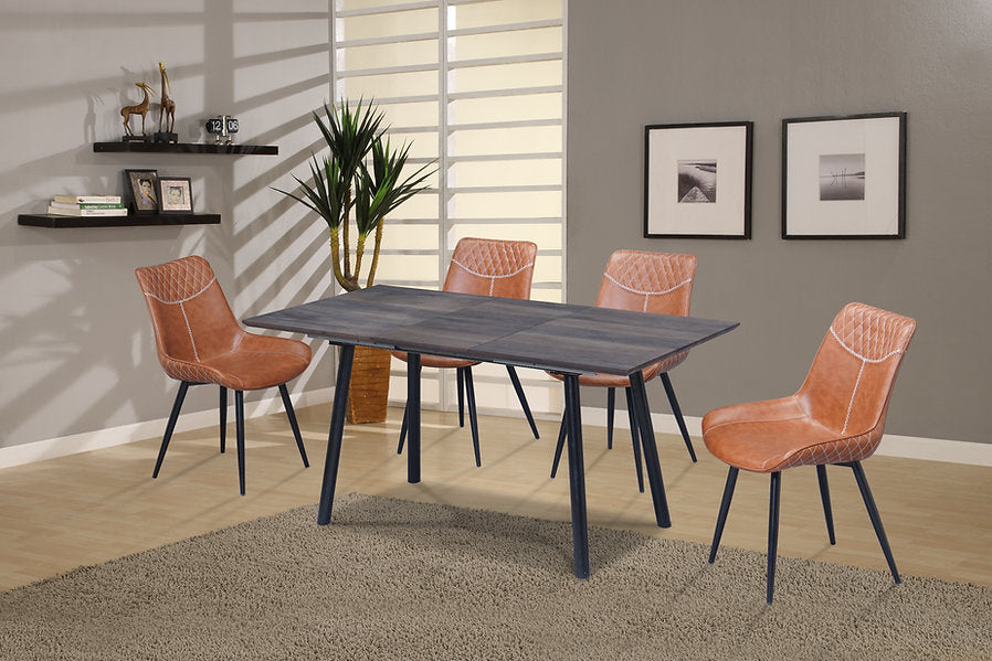 Industrial Extendable Dining Set – Model T-1814