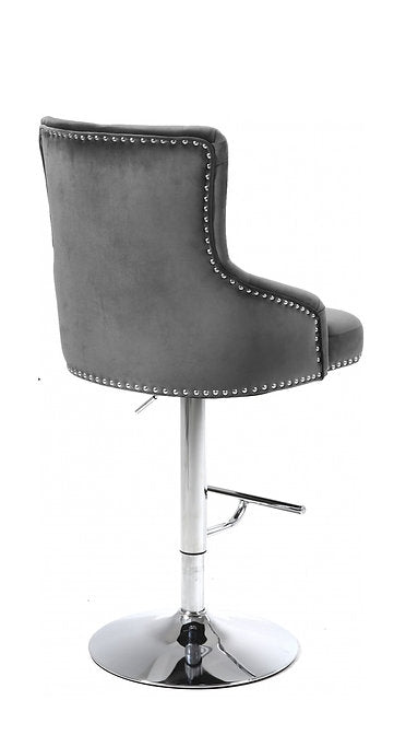 Tabouret de bar en velours – ST-6020