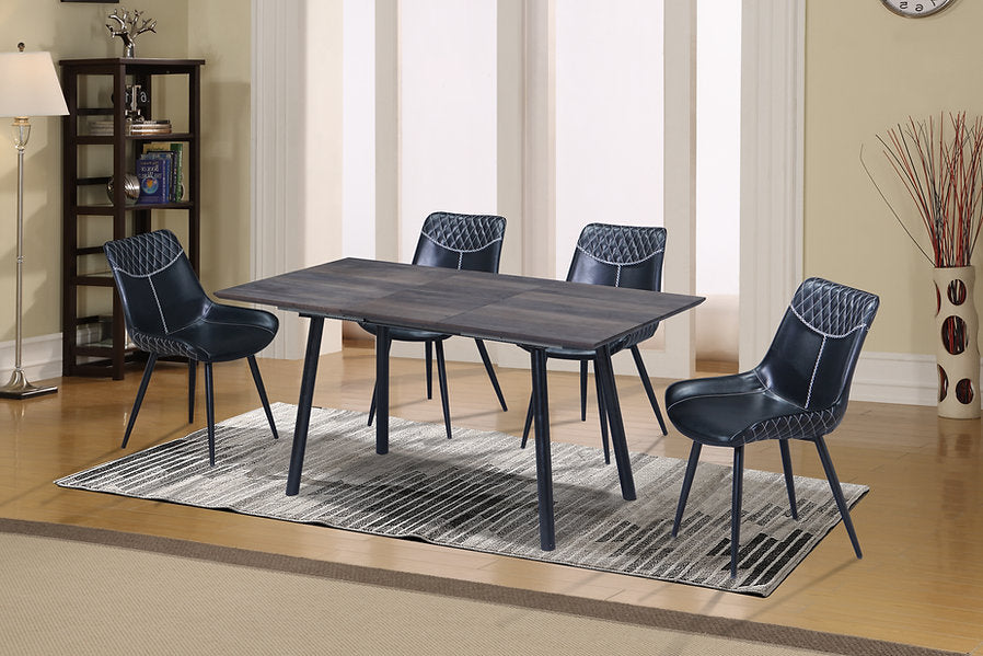 Industrial Extendable Dining Set – Model T-1814
